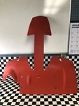 Ski-doo Rev-xp Oem Red Plaque Racing Skid Plate Mxz Tnt Renegade 500SS Emp. Fixed Price $119.99.