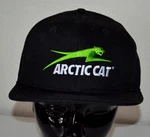 Arctic Cat Hat Snapback Black Adjustable Trucker Baseball Style Cap. Fixed Price $14.99.
