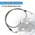 3313-750 Front Braided Brake Hose Line For Arctic Cat Atv 350 400 425 450 Cr Us. Fixed Price $49.67.