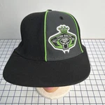 Team Cat Racing Arcticwear Hat Cap Black Embroidered Logo Flex Fit Osfm. Fixed Price $15.00.