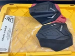Nos Air Flex Hand Guards AFX105RLG-BK Set Mounting Skinz Protective Gear. Fixed Price $40.00.
