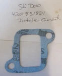 Vintage Ski-doo,brp,bombardier Snowmobile Intake Gasket P/N-420831861,OEM(SPB/4). Fixed Price $5.85.