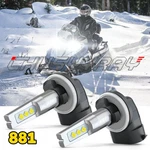 881 Bright 6K Led Headlights For Arctic Cat 0609-252 0609-251 Snowmobile Bulbs. Fixed Price $15.99.