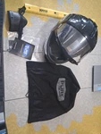 Pure Polaris Mrx Modular Snowmobile Helmet W/ Dark Visor & Breath Deflector.... Fixed Price $84.00.
