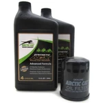 Arctic Cat Atv/utv 550-1000 0W-40 Synthetic Oil Change Kit (oem P/n: 1436-438). Fixed Price $40.00.