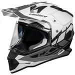 Adult Castle X Mode Dual Sport Sv Helmet Trance Single Lens Shield White Large. Fixed Price $134.99.