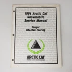 Arctic Cat Service Manual Cougar Cheetah Touring 1991 P/n 2254-645. Fixed Price $14.94.