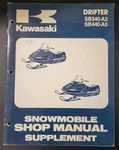 Kawasaki Drifter SB340-A2 SB440-A5 Shop Manual Supplement Oem 99963-3514. Fixed Price $19.99.