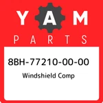 8BH-77210-00-00 Yamaha Windshield Comp 8BH772100000, New Genuine Oem Part. Fixed Price $182.99.