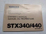 Yamaha Oem Owners Manual Snowmobile Maintenance STX340 STX440 8A6-28199-70 1975. Fixed Price $119.96.