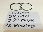 Nos Polaris Piston Rings Vintage 3081372 3081375 Starfire 399 Triple Winnipeg. Fixed Price $45.00.