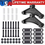 New Heavy Duty Steel Tandem Trailer Axle Shackle Kit For Double Eye Spring Usa. Fixed Price $38.30.