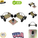 Power Wheels Gold Drivable Snowmobile Dollies - 5 Mph Stability & Versatile Use. Fixed Price $159.99.