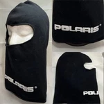Vtg Polaris Balaclava Snowmobile Company Logo Winter Face Cover Mask Hat Cap. Fixed Price $34.99.