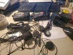 2 Two Channel + Intercom HJC-90 Chatter Box Sports Communication System. Fixed Price $40.00.
