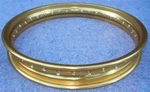 WM3 2.15 X 19 - 36 Did Gold Anodized Alloy Dirt Flat Track Racing Motorcycle Rim. Fixed Price $64.50.
