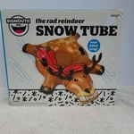 Rad Reindeer Snow Tube - Bigmouth Inc. 4 Ft Inflatable Holiday Sled Winter Fun. Fixed Price $14.99.