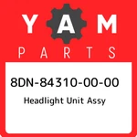 8DN-84310-00-00 Yamaha Headlight Unit Assy 8DN843100000, New Genuine Oem Part. Fixed Price $263.64.