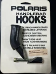 Polaris New Oem Snowmobile 45 Degree Handlebar Hooks Black (1 Per Pack). Fixed Price $32.99.