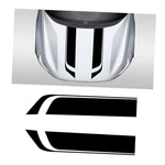 Car Hood Decal Sticker, Automotive Side Body Stripe Graphics Racing Black. Fixed Price $8.20.