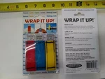 Airhead "wrap It Up" Hook Loop Wraps, 3-PACK, Red Yellow Blue (kwik Tek WR-123). Fixed Price $10.99.