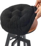Buyue Round Bar Stool Seat Cushion, DIA.12 Luxury Fashion Jacquard With Anti-ski. Fixed Price $25.00.
