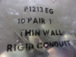 New Unistrut P1213EG Conduit Clamp, Set Of 10 Pair *free Shipping*. Fixed Price $16.99.