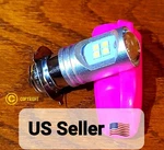 Ex Bright Led Bulb For Stanley Automotive Headlight 12V 25W A7041 RP-11 P15S30. Fixed Price $16.99.