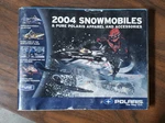 Vintage 2004 Polaris Snowmobile Brochure. Fixed Price $17.00.