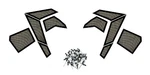 Polaris Axys Side Panel Air Vent Kit 10 Piece Cooling Snowmobile 2015 - 2022. Fixed Price $302.17.
