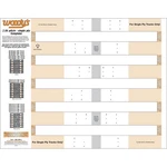 Woodys Stud Template 2.86" Single Ply 286S-TEMP-2. Fixed Price $39.22.