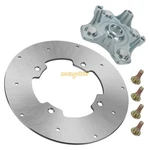 Front Rear Wheel Hub & Brake Rotor Kit For Arctic Wildcat Trail Sport 700. Fixed Price $80.98.