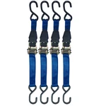 Erickson Soft Grip Ratcheting Tie-downs 4PK 1" X 10' 1200 Lb 01415. Fixed Price $19.53.