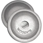 Woodys Round Digger Aluminum Support Plates - 7MM Natural (96PK.) Snowmobile. Fixed Price $113.08.
