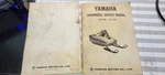 Yamaha GP396, SS433 Snowmobile Owner's Service Manuals Qty (2). Fixed Price $27.08.
