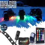 Led Snowmobile Glow Strip Lighting Kit Arctic Cat Proclimb Procross XF1100 XF800. Fixed Price $54.99.