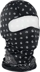 Zan Poly Balaclava Black Paisley WBP101. Fixed Price $25.99.