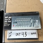 Performance Tool W4002DB 40-PIECE Metric Tap And Die Set Nf, & Npt. Fixed Price $27.00.