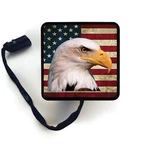 American Eagle Usa Flag Led Hitch Cover Trailer Brake Light. Fixed Price $23.90.