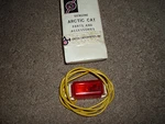 Arctic Cat Snowmobile Trailer Carrier Marker Taillight Assembly New Oem 0120-128. Fixed Price $6.98.