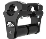Rox Speed Fx 1R-P2PPS10K 2IN. Pivoting Risers For 1-1/8IN. Handlebars, Black. Fixed Price $99.99.