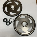 Snowmobile 9 Idler Wheel Grass Drags Ice Racing 2 Pack Kit Stainless Steel Nos. Fixed Price $200.00.
