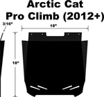 Proven Design Snow Flap For 2012-2013 Arctic Cat Proclimb Xf 800 High. Fixed Price $62.42.