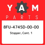 8FU-4745D-00-00 Yamaha Stopper, Cont. 1 8FU4745D0000, New Genuine Oem Part. Fixed Price $38.01.