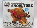 Bigmouth Inc. Inflatable Rad Reindeer Snow Tube Durable Pvc Vinyl 52X43X21 Inche. Fixed Price $19.99.