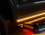 Race Sport RSLEDBAR84 84" Running Board Light Kit With Amber. Fixed Price $218.23.