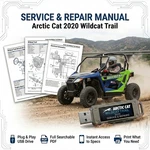 Arctic Wildcat Trail 700 2020 Service Repair Shop Manual On Usb. Fixed Price $23.99.
