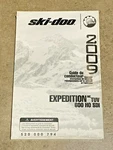 2009 Ski-doo Expedition Tuv 600 Ho Sdi Paperback Printed Owners Manual 520000794. Fixed Price $9.99.