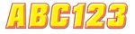Hardline Snowmobile Id Kit - Yellow/red YERED500. Fixed Price $18.55.