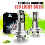 Nuvision H7 Fanless Compact Led Csp Headlight Hi-lo Beam Bulb Conversion Kit. Fixed Price $14.99.